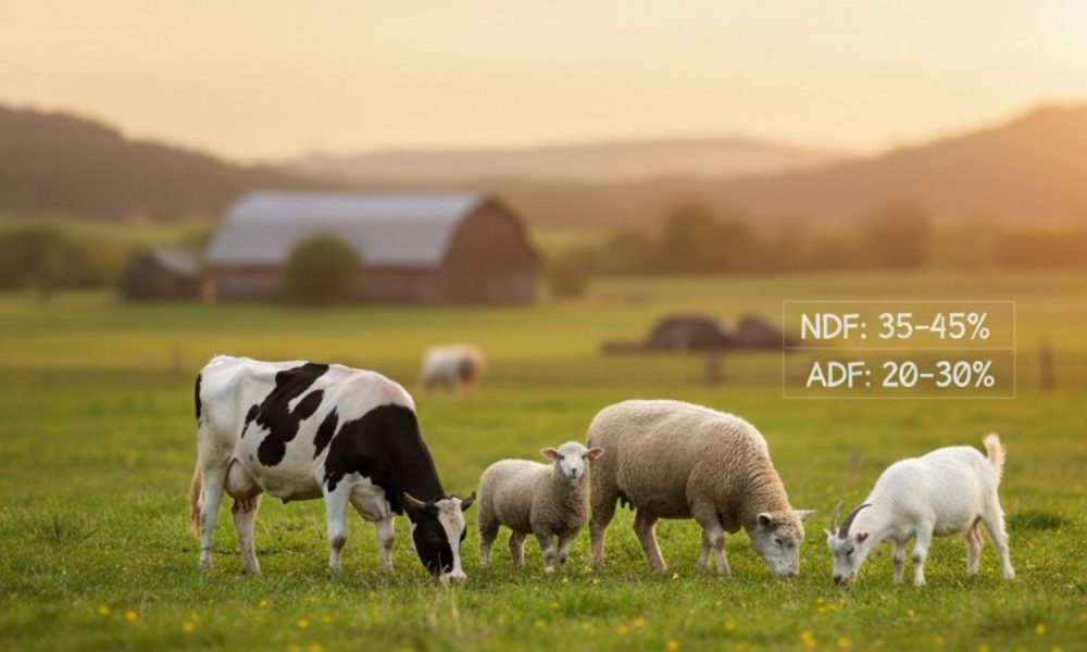 Ruminant Yemlerinde NDF ve ADF Değerleri Ne Anlama Gelir?