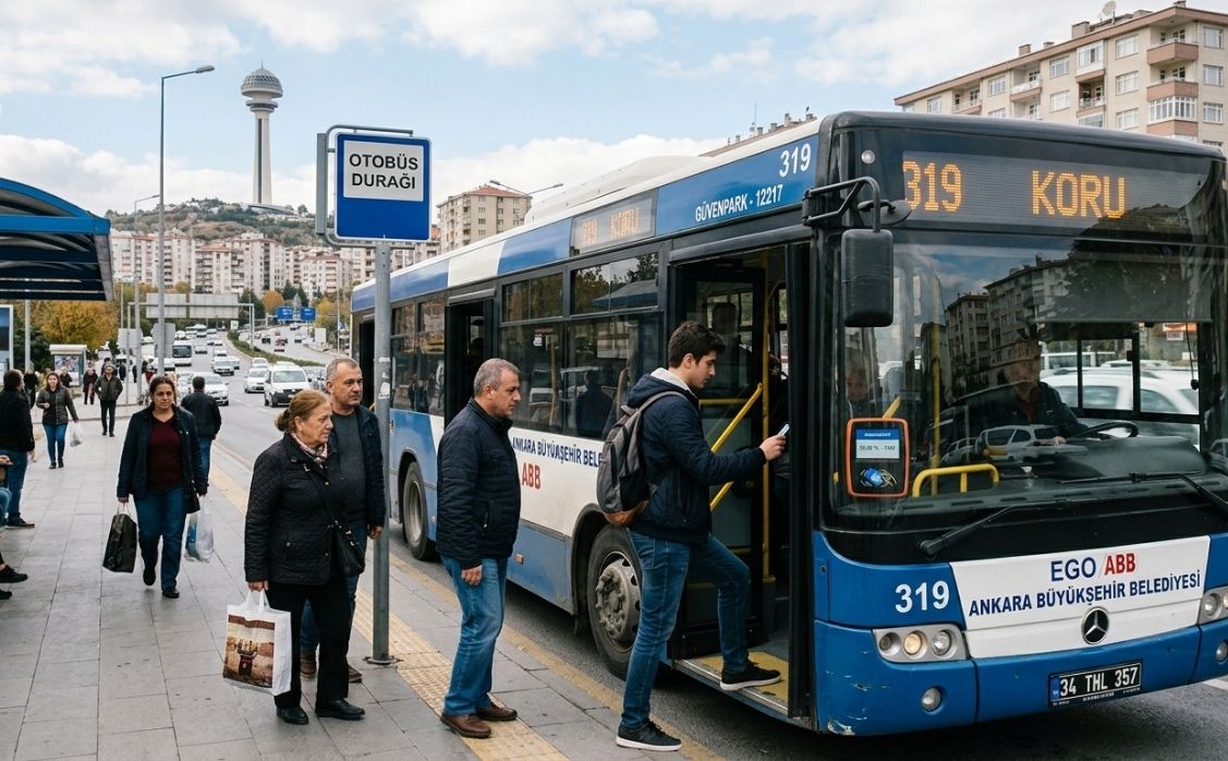 Ankara’da Toplu Ulaşıma Zam: Yeni Otobüs Tarifesi Belli Oldu