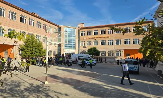 Manisa'da Okul Yakınındaki Saldırı