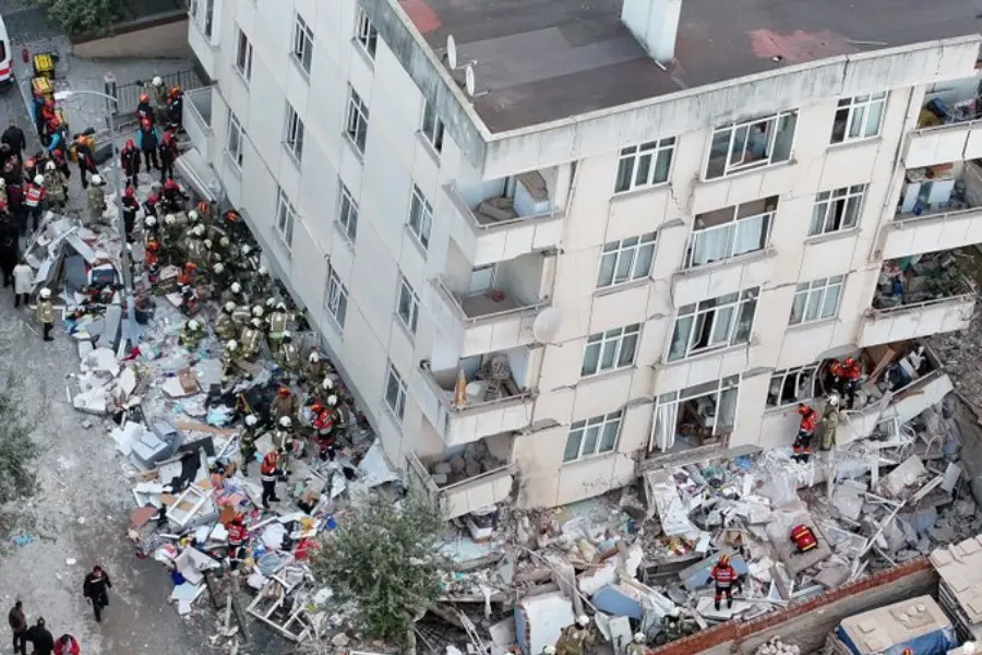 Maltepe'de Çöken Bina