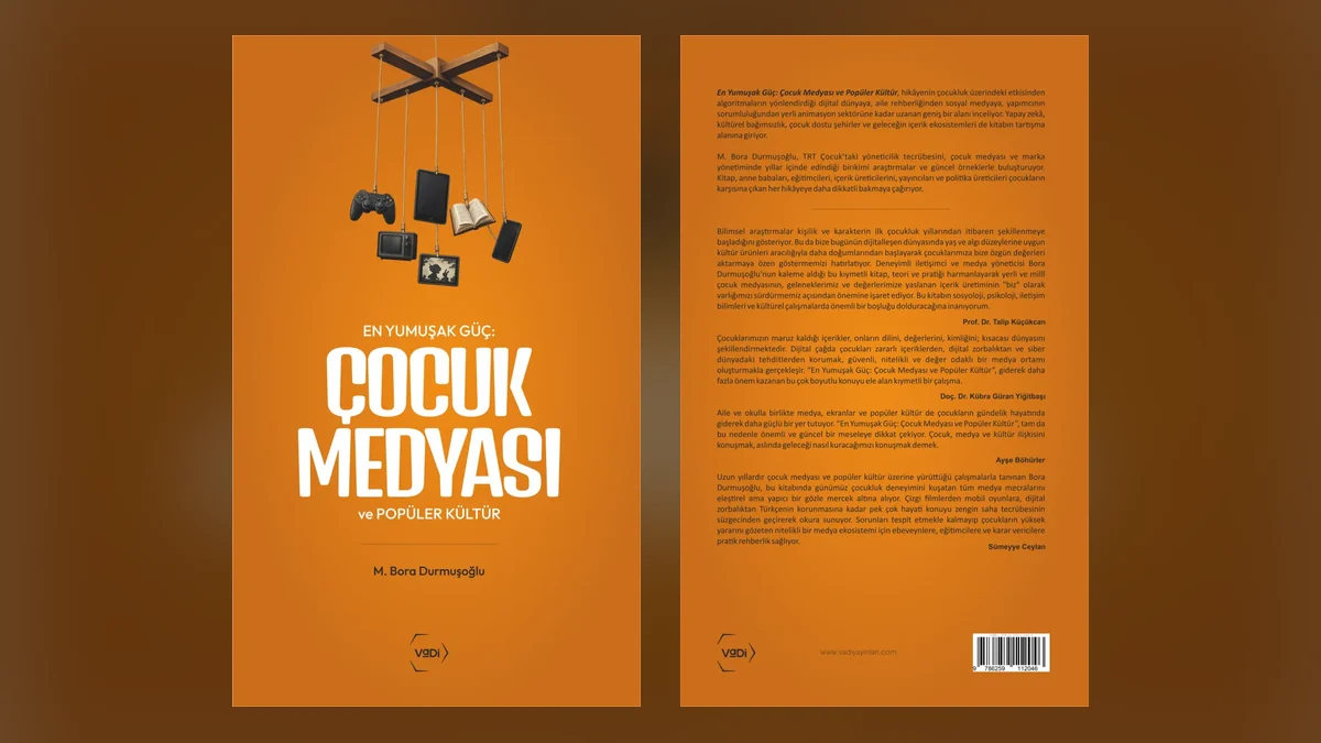 Çocuk medyası kitabı En Yumuşak Güç ön ve arka kapak